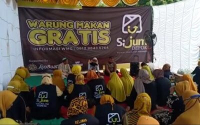 Yayasan Sahabat Almira Indonesia Buka Warung Makan Gratis di Depok