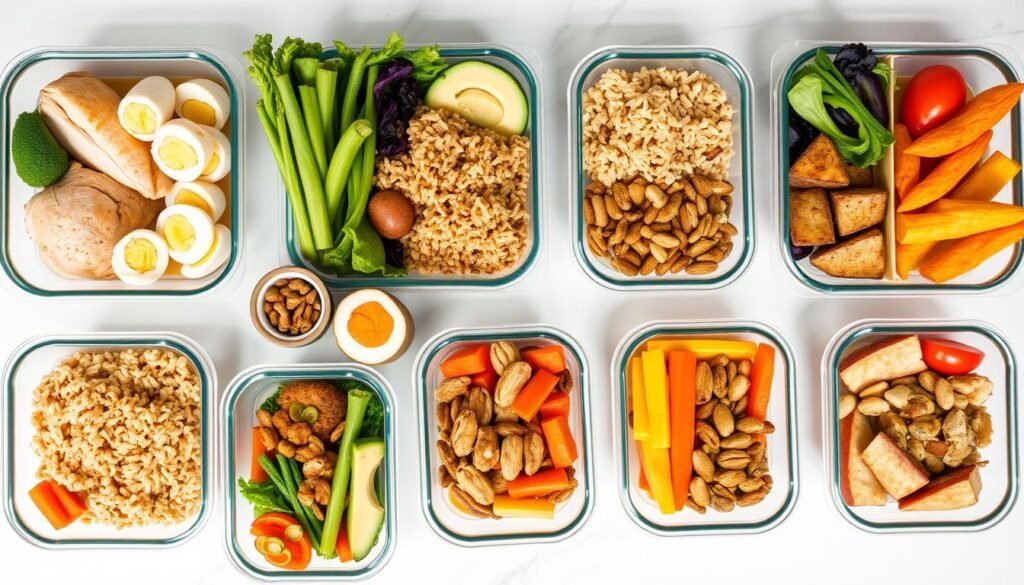 Makanan tinggi protein dan nutrisi seimbang untuk mendukung strategi latihan pembentukan otot dan pembakaran lemak Makanan tinggi protein dan nutrisi seimbang untuk mendukung strategi latihan pembentukan otot dan pembakaran lemak